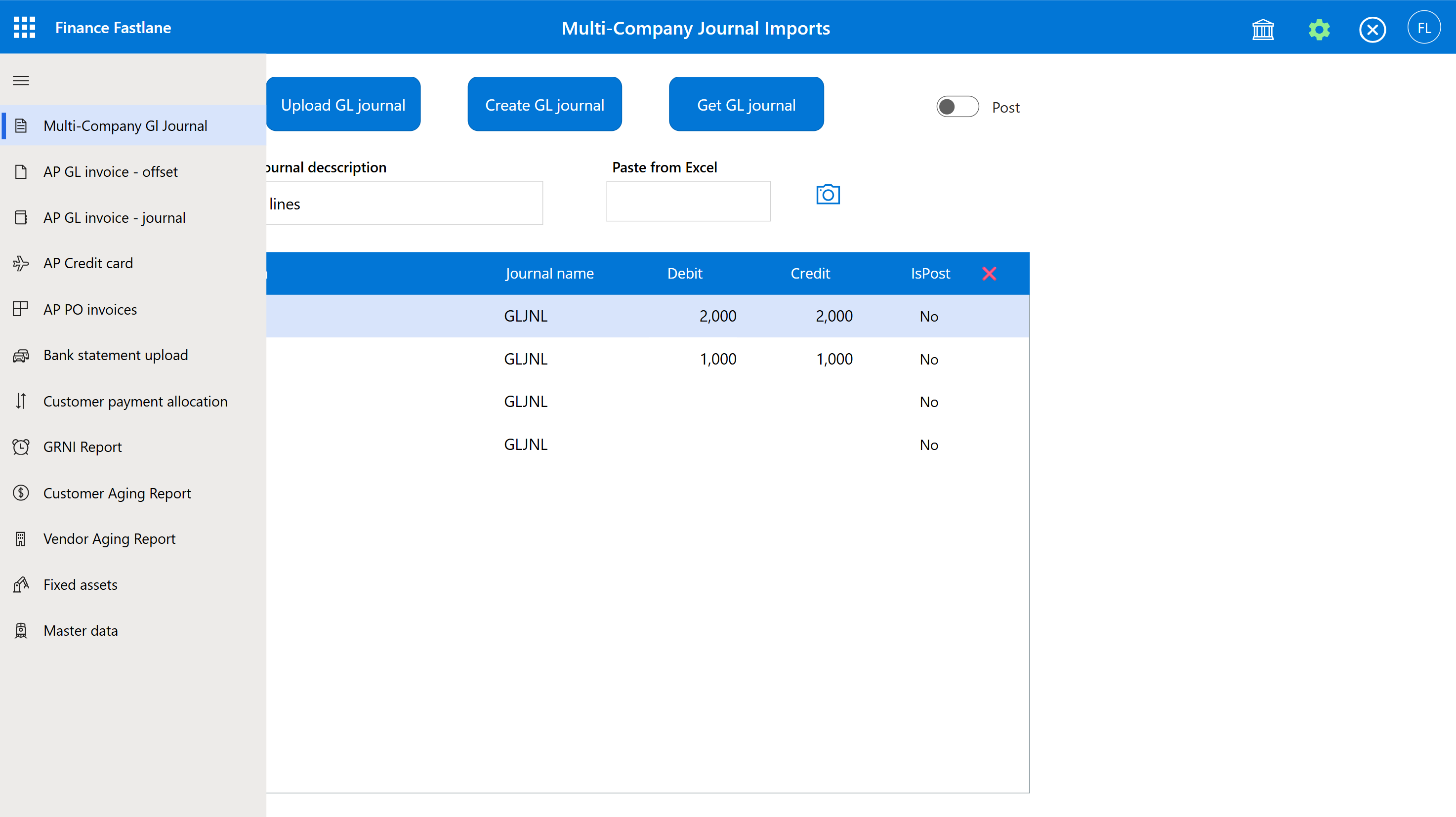 financial reporting & consolidation, FP&A solutions